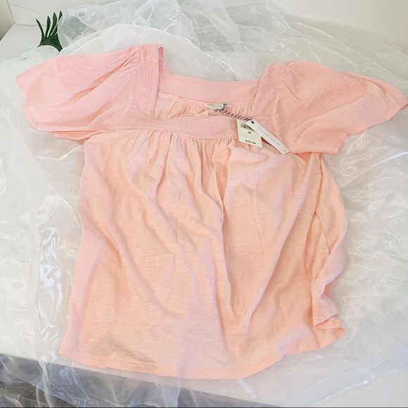 Lucky Brand Pink
Embroidered Square-Neck Top Med - Picture 6 of 8